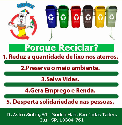5 motivos para reciclar